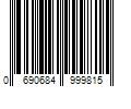 Barcode Image for UPC code 0690684999815