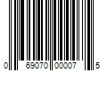 Barcode Image for UPC code 069070000075