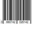 Barcode Image for UPC code 0690742025142