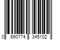 Barcode Image for UPC code 0690774345102