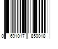 Barcode Image for UPC code 0691017850018