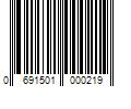 Barcode Image for UPC code 0691501000219