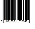 Barcode Image for UPC code 0691535520042