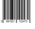 Barcode Image for UPC code 0691631102470