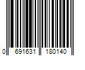 Barcode Image for UPC code 0691631180140