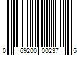 Barcode Image for UPC code 069200002375. Product Name: 