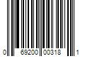 Barcode Image for UPC code 069200003181