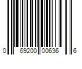 Barcode Image for UPC code 069200006366