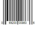 Barcode Image for UPC code 069200008636