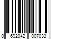 Barcode Image for UPC code 0692042007033