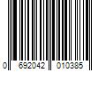 Barcode Image for UPC code 0692042010385