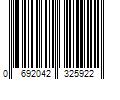 Barcode Image for UPC code 0692042325922