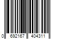 Barcode Image for UPC code 0692167404311