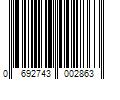 Barcode Image for UPC code 0692743002863