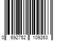 Barcode Image for UPC code 0692752109263