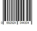 Barcode Image for UPC code 06929290443011