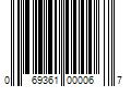 Barcode Image for UPC code 069361000067