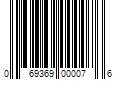 Barcode Image for UPC code 069369000076