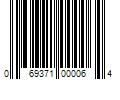 Barcode Image for UPC code 069371000064