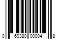 Barcode Image for UPC code 069380000048