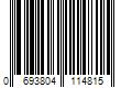 Barcode Image for UPC code 0693804114815