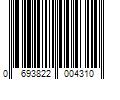 Barcode Image for UPC code 0693822004310