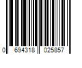 Barcode Image for UPC code 0694318025857