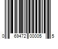 Barcode Image for UPC code 069472000055