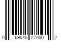 Barcode Image for UPC code 069545270002