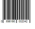 Barcode Image for UPC code 0696166002042