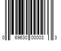 Barcode Image for UPC code 069630000033