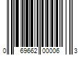 Barcode Image for UPC code 069662000063