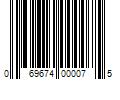 Barcode Image for UPC code 069674000075