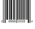 Barcode Image for UPC code 069695000054