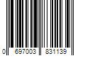 Barcode Image for UPC code 0697003831139