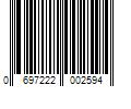 Barcode Image for UPC code 0697222002594