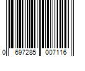 Barcode Image for UPC code 0697285007116