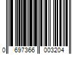 Barcode Image for UPC code 0697366003204