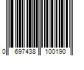 Barcode Image for UPC code 0697438100190