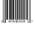 Barcode Image for UPC code 069760000057