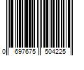 Barcode Image for UPC code 0697675504225