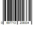 Barcode Image for UPC code 0697713209334