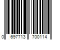 Barcode Image for UPC code 0697713700114