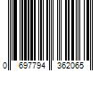 Barcode Image for UPC code 0697794362065