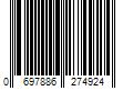 Barcode Image for UPC code 0697886274924