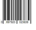 Barcode Image for UPC code 0697920023839