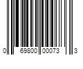 Barcode Image for UPC code 069800000733