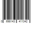 Barcode Image for UPC code 0698143411342