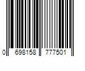 Barcode Image for UPC code 0698158777501