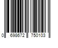 Barcode Image for UPC code 0698672750103